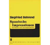 Siegfried Behrend-Spanische Impressionen-Guitar and Ensemble Of Plucked