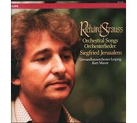 Siegfried Jerusalem / Kurt Masur / Gewandhausorchester Leipzig - Richard Strauss Orchestral Songs Of Orchesterlieder [Vinyl LP]