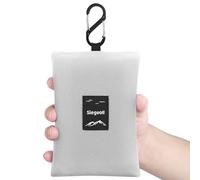 Siegvoll Picnic Blanket 210 x 200 cm with Practical Carabiner Ultralight Ultra Thin Portable Beach Blanket Outdoor Blanket for Beach, Picnic, Camping and Hiking (Blue)