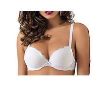 SIèLEI Push-up Bra with Underwire and Graduated Cups Art. 2444 (B, Powder - Beige - 32D