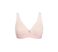SièLei Triangle Bra Without Padding and Without Underwire Organic Cotton with Special Lacing on Back 1454, pink, 32B