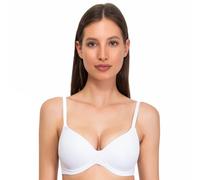 SIELEI Women's Everyday Bra white Bianco M