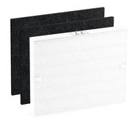 sieloonger AP-1512HH Replacement Air Filter Compatible with Coway Airmega AP-1512HH AP-1512HH-FP AP-1518R AP-1519P and Airmega 200M AIR Purifier(HEPA x 1 + Carbon Filters x 2)