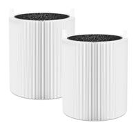 sieloonger Blue Pure 511 Replacement Air Filter Compatible with Blueair Blue Pure 511 AIR Purifier,2-in-1 Filter of H13 True HEPA Activated Carbon Filter,Pack of 2