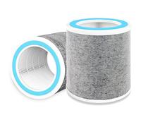 sieloonger Replacement Air Filter Compatible with Shark HP100 HP102 HP152 HP130 HP132 HC450 HC452 HC455 AIR Purifier,H13 True HEPA 3-in-1,4-Stage Filtration High-efficiency Activated Carbon,Pack of 2