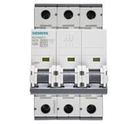 SIEMENS 25 AMP CURVE C 10kA TRIPLE POLE MCB CIRCUIT BREAKER 5SY43 5SY4325-7