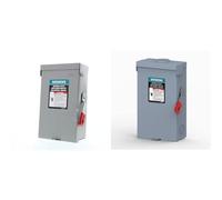 SIEMENS 2P 60A 240V General Duty Safety Switch Outdoor, Non-Fusible & GNF221RLLA 30-Amp, 2-Pole, 240V General Duty Max Series Safety Switch, Non-Fusible, Outdoor