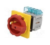 Siemens Switch-disconnector SENTRON 3LD2054-0TK53, 3P 16 A 690 V red/yellow