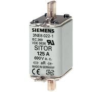 Siemens 3NE80031 SITOR Fuse Holder inset 35 A 690 V NH00 front ind...