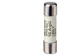 Siemens 3NW6010-1 SENTRON, Cylindrical Fuse Link, 10 x 38 mm, 25 A, gG, Un AC: 500 V, White