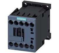 Siemens Contactor 3RT2018-1BB42 - 3-pole, 7.5 kW/400V AC-3, 24V DC coil, 1NC, S00 screw, White