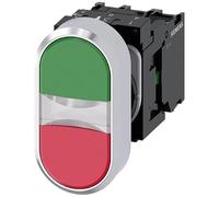 SIEMENS 3SU1 push button Green,Red Illuminated Touch button Front