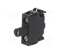 Siemens 3SU1401-2BB50-1AA0 LED Module with Integrated LED 24V AC/DC, Blue, Screw Terminal, for Base MOUNTING, White