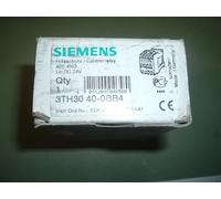 SIEMENS.......3TH30 40 0BB4.... CONTACTOR RELAY 24 VDC.........NEW PACK
