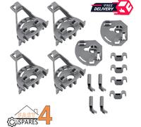 SIEMENS 418675 Dishwasher Lower Basket Plate Rack Bearing Clips