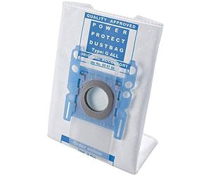 Siemens 4x vacuum cleaner bags PowerProtect type G ALL, VZ41FGALL, 99.9% fine dust filtration, higher cleaning performance, 50% longer service life, suitable for all ranges except VS08 and VS01