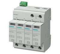 Siemens 5SD7464-1 Surge Arrester Type 2 Requirement Category C, UC 350V Plug-in Protection Blocks 4POLE, 3+1 Circuit for TN-S and TT Systems W. Remote Display, White