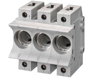 Siemens 5SG5701 NEOZED Fuse Holder 3-pin 63A 400V screwless terminals