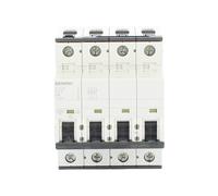 Siemens 5SY34067 Circuit Breaker 4P 6A 4.5K Curve C 4 Modules