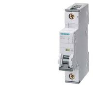 Siemens 5SY41207 Supplementary Protector, UL 1077 Rated, 1 Pole Breaker, 20 Ampere Maximum, Tripping Characteristic C, DIN Rail Mounted