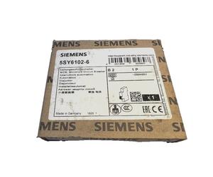 SIEMENS 5SY6 102-6 MCB 1P, 2A Curve B, 230 V, 440 V AC, 72V DC, 6 kA
