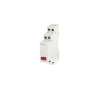 Siemens 5TE5800 indicator light grey 6mm² DIN rail 230V red LED light