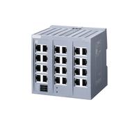 Siemens 6GK5124-0BA00-2AB2 New SCALANCE XB124 unmanaged IE switch, 24x 10/100