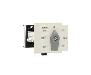 Siemens 7KT9010 Voltmeter Switch For Three-Phase Lines + N 3UM