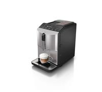 Siemens TF303G07 EQ300 Bean to Cup Fully Automatic Espresso coffee machine with milk frother, 4 coffee varieties, 5 coffee strengths, Silver & Black