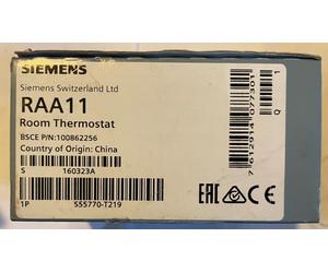 SIEMENS BLIND MECHANICAL ROOM THERMOSTAT WITHOUT KNOB RAA11
