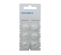 Siemens Click Dome 10 mm Open For RIC Hearing Aids - 6 Domes Each by Siemens