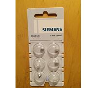Siemens Click Dome 6 mm Closed Blister Pack of 6