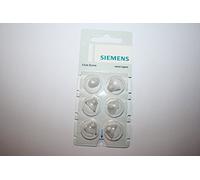 SIEMENS Click Dome Semi Open Pack of 6 Silicone Foam Ear Plugs
