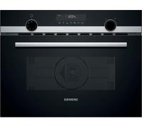 Siemens IQ-500 CM585AGS1B 44 Litre 45cm High, Built In Combination Microwave Oven - Stainless Steel, Stainless Steel