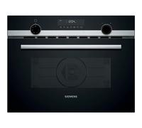 Siemens IQ-500 CM585AGS1B 44 Litre 45cm High, Built In Combination Microwave Oven - Stainless Steel, Stainless Steel