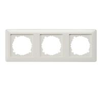 Siemens DELTA Line Titanium White Frame 3-way 222 x 80mm