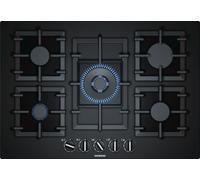 Siemens EP7A6QB90 hob Black Built-in Gas 5 zone(s)