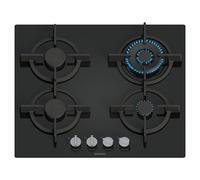 Siemens EP6A6HI10 IQ-500 60cm Frameless Gas On Glass Hob - BLACK