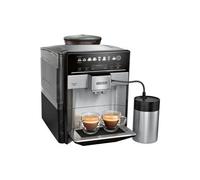 SIEMENS Automatic coffee machine EQ.6 plus s700 TE657M03DE, for many coffee specialties, milk frothing nozzle, ceramic grinder, double cup function, anti-limescale, cleaning