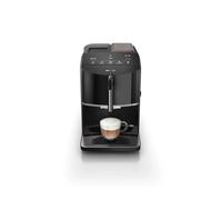 SIEMENS EQ300 Fully Automatic Bean to Cup Espresso Coffee Machine with milk frother arm, oneTouch Function, 4 coffee beverages, 3 coffee strengths, TF301G19, Piano Black