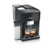 SIEMENS EQ500 Fully Automatic Bean to Cup Coffee Machine with Home Connect, coffeeSelect Display, oneTouch DoubleCup, 9 Coffee Beverages, autoMilk Clean, TQ518GB3 in Dark Inox