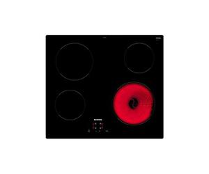 Siemens ET61RBEA1E Electric Hob with touchControl and Child Safety Lock, 60cm, Black, iQ100, Built in