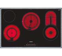 Siemens ET845FCP1D Built-in Ceramic Black,Stainless steel hob ET845FCP1D, Built-in, Ceramic, Glass-ceramic, Black, Stainless steel, Stainless steel, Touch