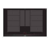Siemens EX875LYV1E iQ700 80cm 4 Zone Induction Hob in Black with Home