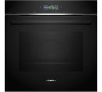Siemens HB774G1B1, iQ700 Smart built-in oven, 60 x 60 cm, made in Germany, black, pyrolysis activeClean & hydrolysis humidClean, air fry, automatic programs, coloured touch screen