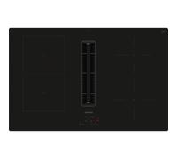 Siemens IQ-300 ED811BS16E 80cm Induction Extractor Hob - Black - For Ducted/Recirculating Ventilation