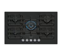 Siemens EP7A6QI40 IQ-500 75cm Frameless Gas On Glass Hob - BLACK