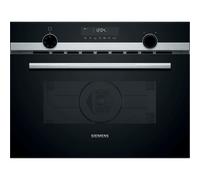 Siemens IQ-500 CM585AGS1B 44 Litre 45cm High, Built In Combination Microwave Oven - Stainless Steel, Stainless Steel