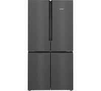Siemens iQ500 KF96NAXEAG side-by-side refrigerator Freestanding 605 L E Black