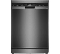 Siemens IQ-500 SN25EC13CE Full Size Dishwasher - Black Stainless Steel Black